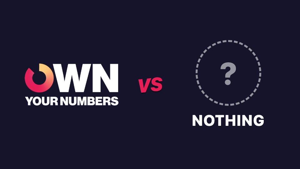 Fight card: Own Your Numbers vs nothing.